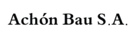 Logotipo de Achón Bau S.A., empresa cliente de Nodum Software con implementación de ERP